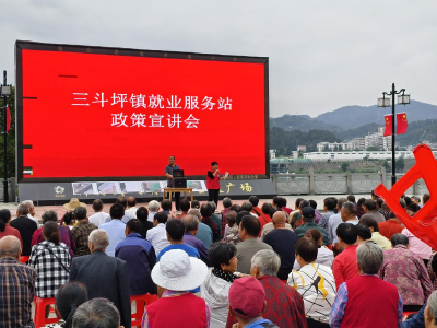 三斗坪镇：政策宣传“零距离” 服务群众更贴心