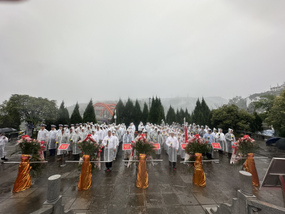 乐天溪镇：缅怀先烈 致敬英雄
