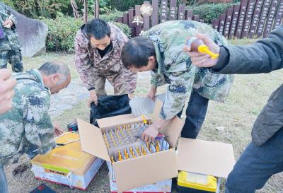 注入“新”力量，守护“森”呼吸！夷陵区开展松材线虫病新药剂实验