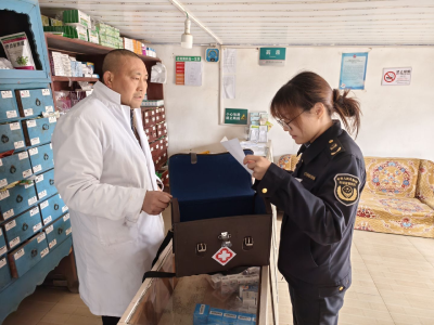 打通药品安全“最后一公里” 守护山村“药匣子”
