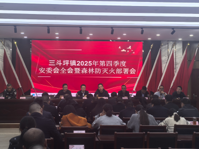 三斗坪镇召开森林防灭火工作部署会 筑牢森林“防火墙”