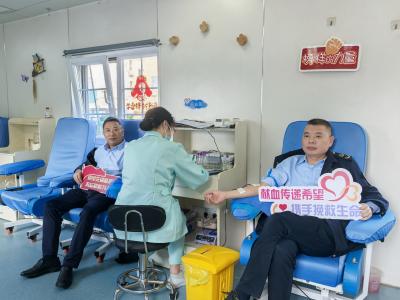 无偿献血传爱心  公益践行显担当