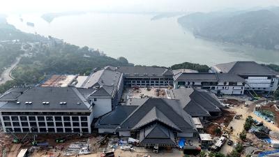 三峡艾美酒店项目建设火热 预计12月底试运营