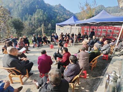 “支客师”传政策 民生安全暖民心