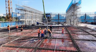 三峡银岭冷链农产品加工基地项目已完成2/3