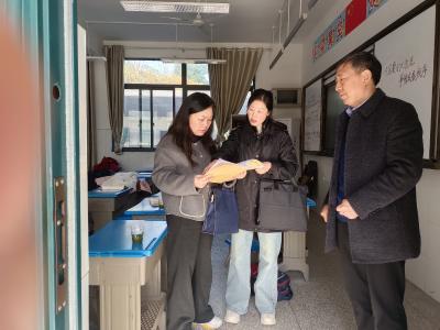 乐天溪镇中心卫生院深入中小学校 指导冬季传染病防控工作