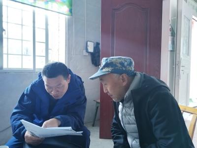 樟村坪镇桃坪河村：脚步丈量民情 服务温暖民心