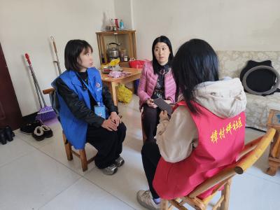 樟村坪社区开展全国1%人口抽样调查工作