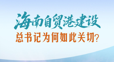 一见·海南自贸港建设，总书记为何如此关切？ 