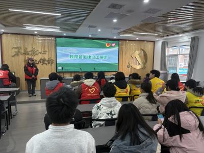 趣味科普进社区 我是“管道建设工程师”