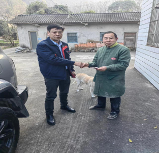 情系杨家河 寒冬送温暖