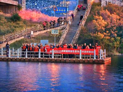 以练筑防 夷陵区渔船应急演练圆满举行