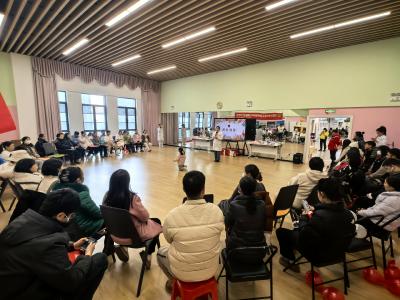 夷陵人民医院举办孕妈妈大课堂暨联欢茶话会