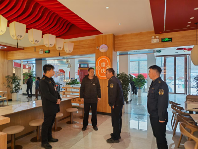 雾渡河镇开展食品安全专项检查 护卫民众安心过节