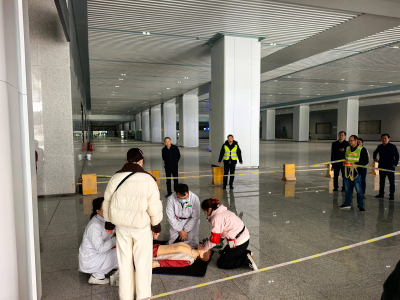 以练筑防，守护平安——龙泉北站成功开展医疗突发事件应急演练