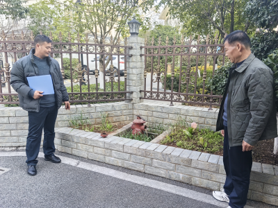 联合检查排隐患 筑牢社区防火墙