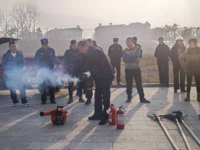 冬季防火不松懈 演练宣传护平安