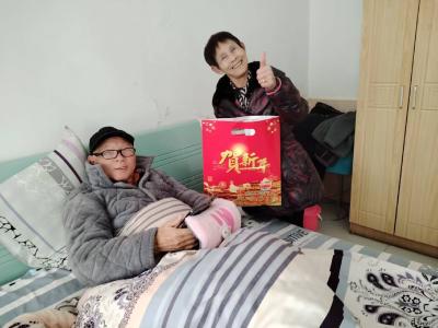 送福联致敬老兵 拥军情温暖新春