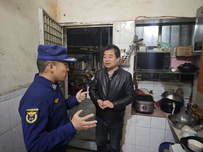 消防宣传进乡村 守护农村暖冬安全