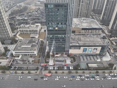 夷陵区消防救援局组织开展高层建筑火灾实战演练