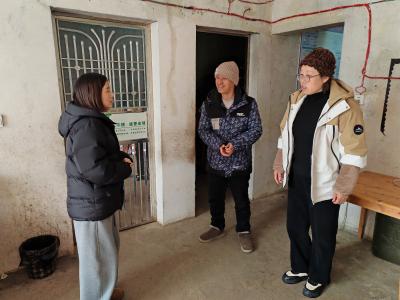 廖家林村：雪飘千里，情暖万家