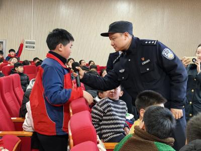 龙镇小学开展“高铁安全伴我行”专题教育讲座