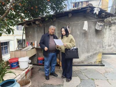 排查走访出租屋 贴心服务流动人