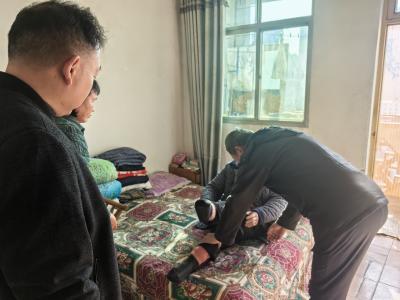 情暖残疾群众 走访传递温情