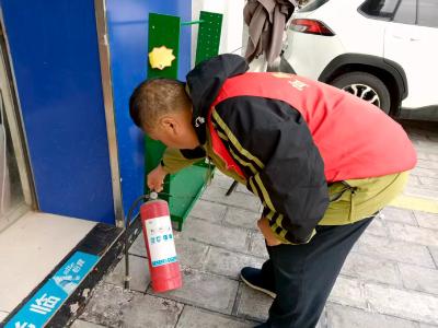 商铺安全“不打烊”，高层消防“时时防”