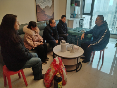 走访慰问践初心 新春关怀暖万家