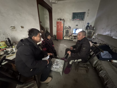 送“暖”上门 筑牢困难家庭御寒屏障