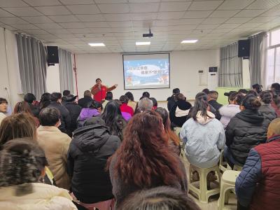 健康宣教进校园 健康安心过寒假