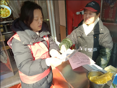 “政策春风” 吹进早餐店！ 就业服务“敲门”辖区新商户