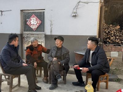 邓村乡杨家湾村：情系老兵办实事 走访慰问暖人心