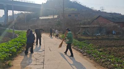 龙泉镇法官泉村：净村迎新齐动手 乡邻合力焕新颜