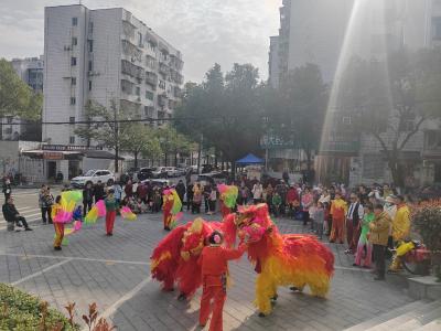 丁家坝社区：锣鼓闹新春 民俗拜大年