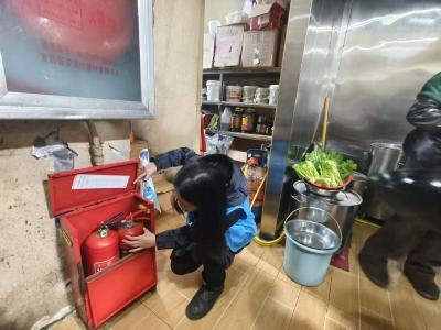 平云社区：强化节前安全检查 筑牢节日安全防线