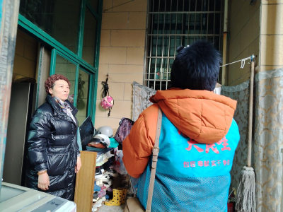 绿洲社区：强化禁燃宣传 守护平安家园