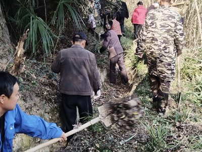 【新时代文明实践】姜家畈村：党群合力清沟渠 不误农时保春耕