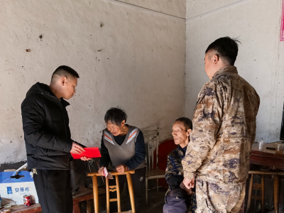 联合走访暖兵心 尊崇致敬显担当