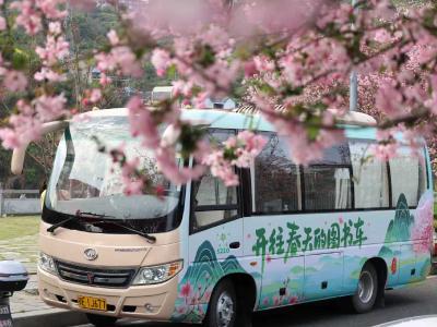 海棠映书香 花下寻诗意