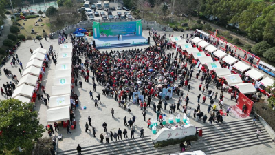 鸦鹊岭镇春风行动专场招聘会与元宵民俗活动同步举办