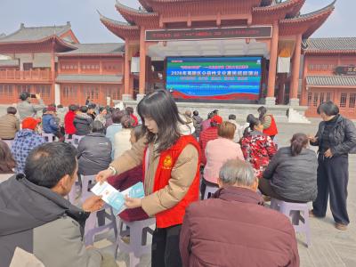 文艺惠民进官庄 禁毒宣传入人心