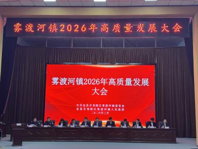 凝心聚力启新程 实干争先谱新篇——雾渡河镇召开2026年高质量发展大会