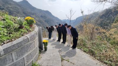 桃坪河村：一束菊花寄哀思 缅怀先烈守初心
