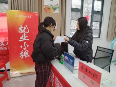 平湖社区：小小就业摊 助力巾帼梦