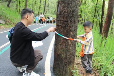 机关幼儿园：远足闯关寻春意 自然课堂趣无穷