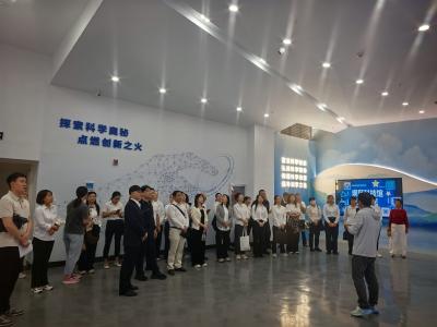 夷陵区科协联合夷陵人民医院调研西陵峡地质科普走廊