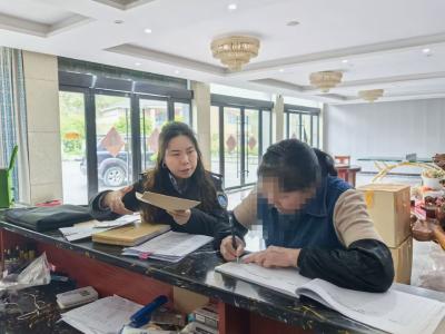 下堡坪乡卫生院开展公共场所卫生监督巡查