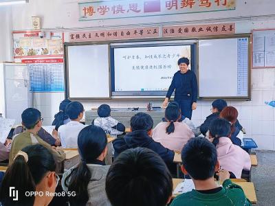 乐天溪镇中心卫生院开展青少年生殖健康进校园科普活动